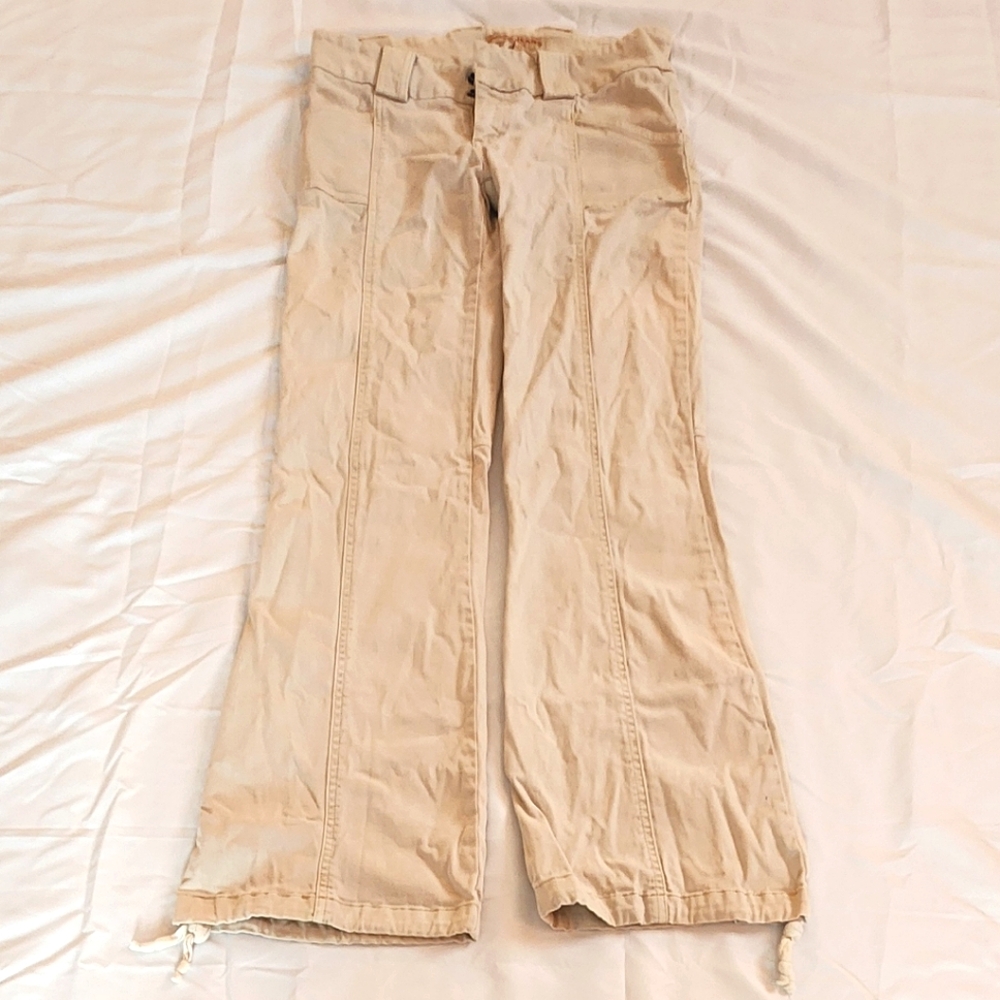 Cream/Beige Guess Authentic Stretch Jeans